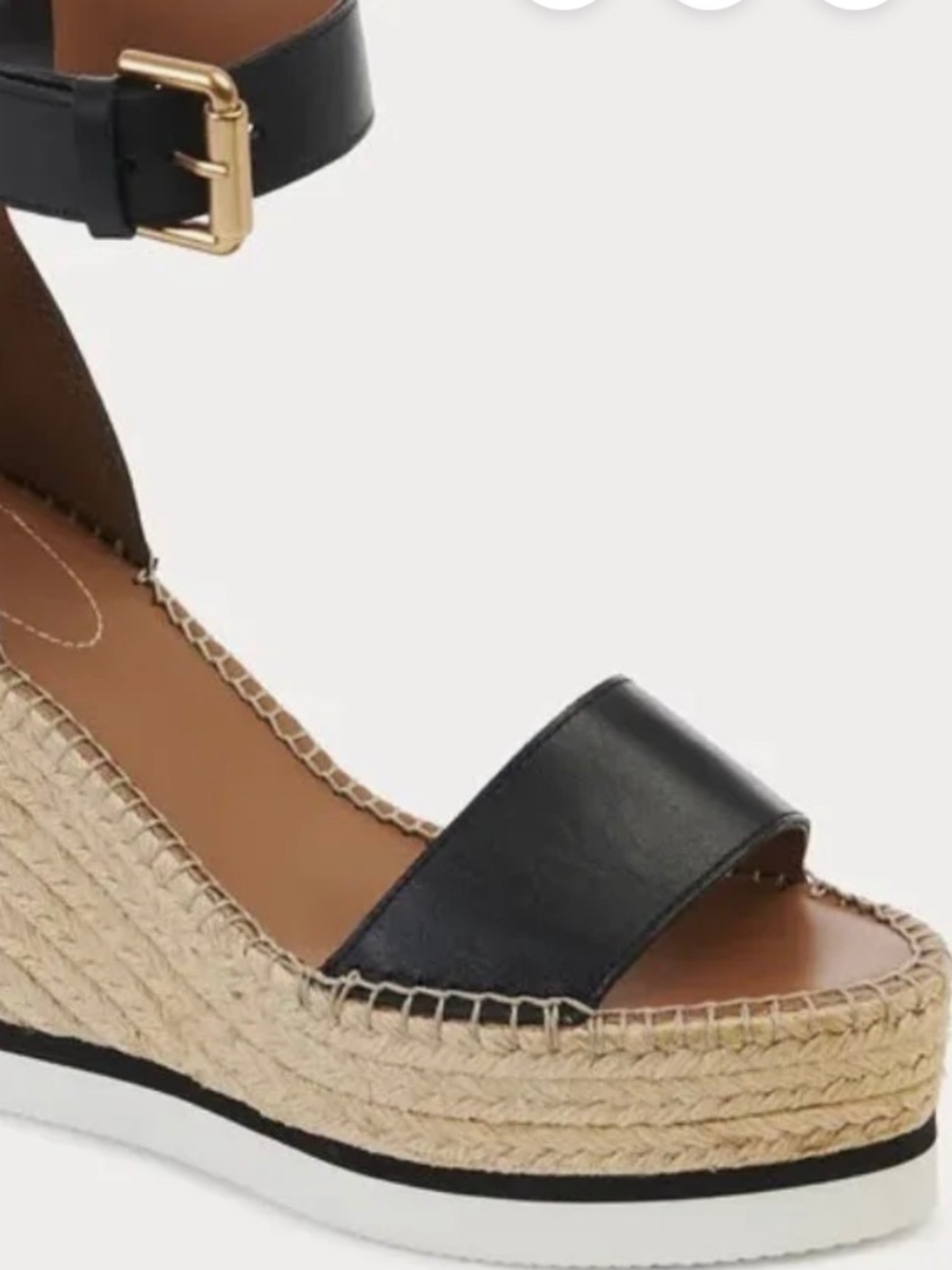 See By Chloe Black Wedge